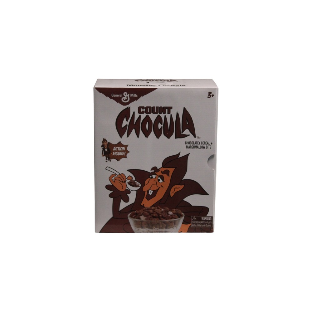 Count Chocula Cereal Box‎ & Action Figure